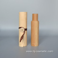 Wholesale cheap whole bamboo empty roll on glass bottle 10 ml roller ball perfume bottle with bamboo cover